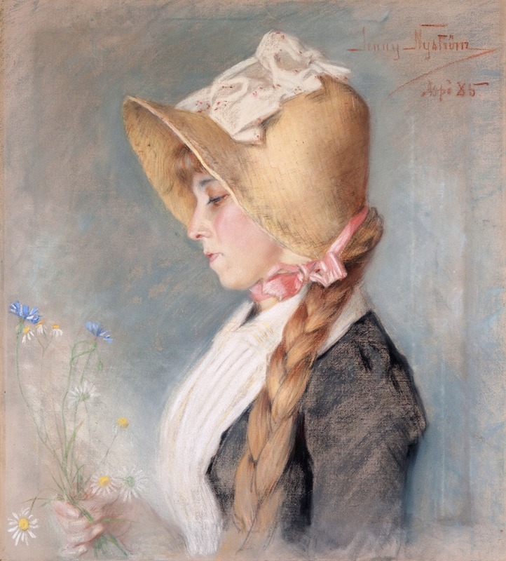 Jenny Nyström - Portrait of a Lady