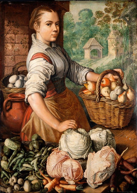 Joachim Beuckelaer - Girl with Vegetables
