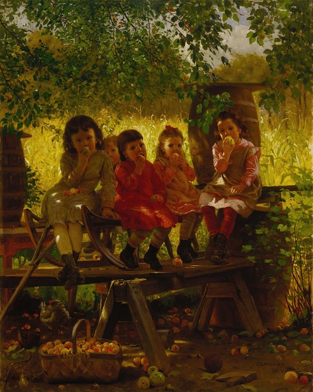 John George Brown - The Cider Mill