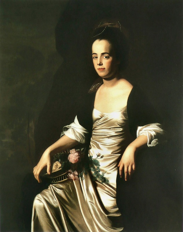 John Singleton Copley - Portrait of Mrs. John Stevens (Judith Sargent, later Mrs. John Murray)