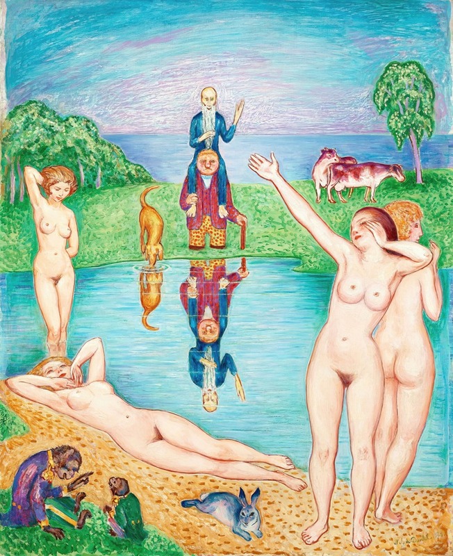 Nils Dardel - The Return to the Playgrounds of Youth