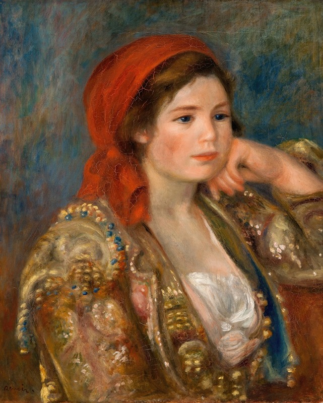 Pierre-Auguste Renoir - Girl in a Spanish Jacket