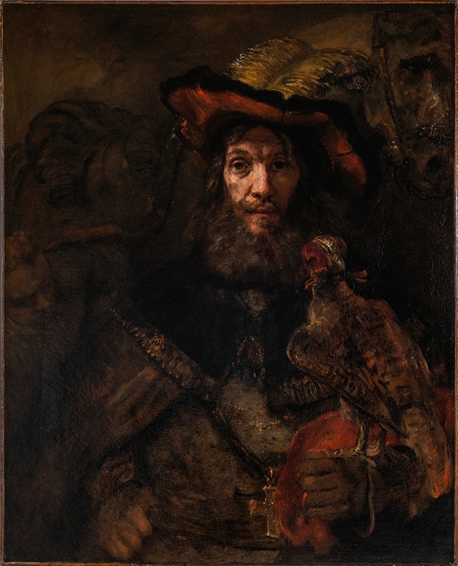Rembrandt van Rijn - The Knight with the Falcon