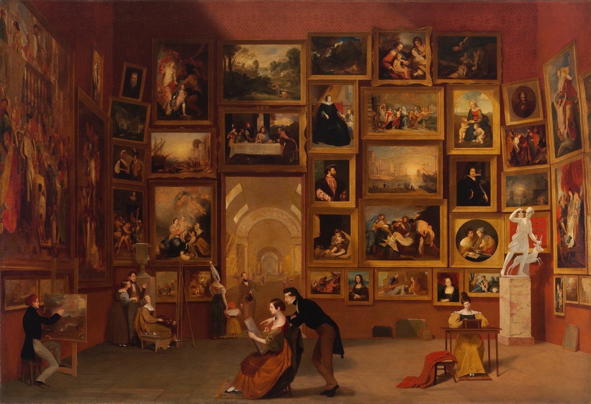 Samuel Finley Breese Morse - Gallery of the Louvre
