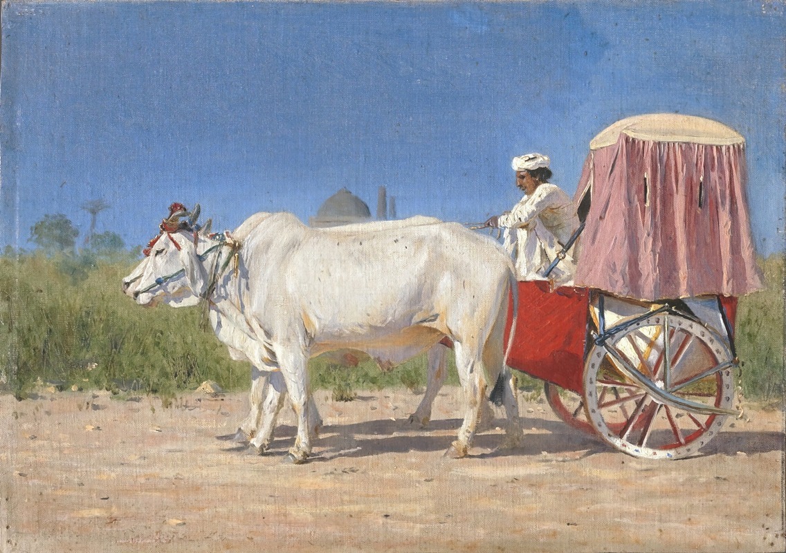 Vasily Vereshchagin - Carriage to Delhi