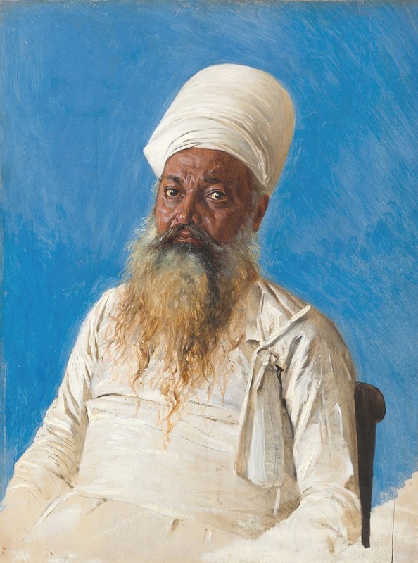 Vasily Vereshchagin - Parsi priest (fire worshiper). Bombay