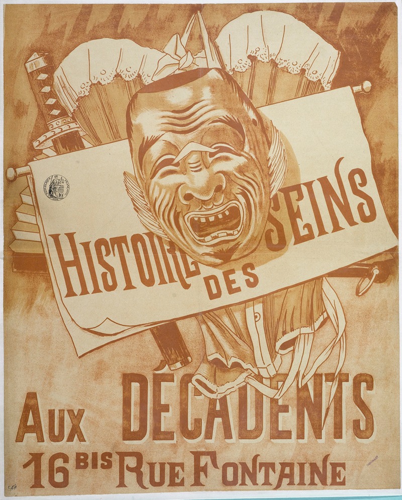 Anonymous - Histoire des seins aux décadents, 16bis rue Fontaine