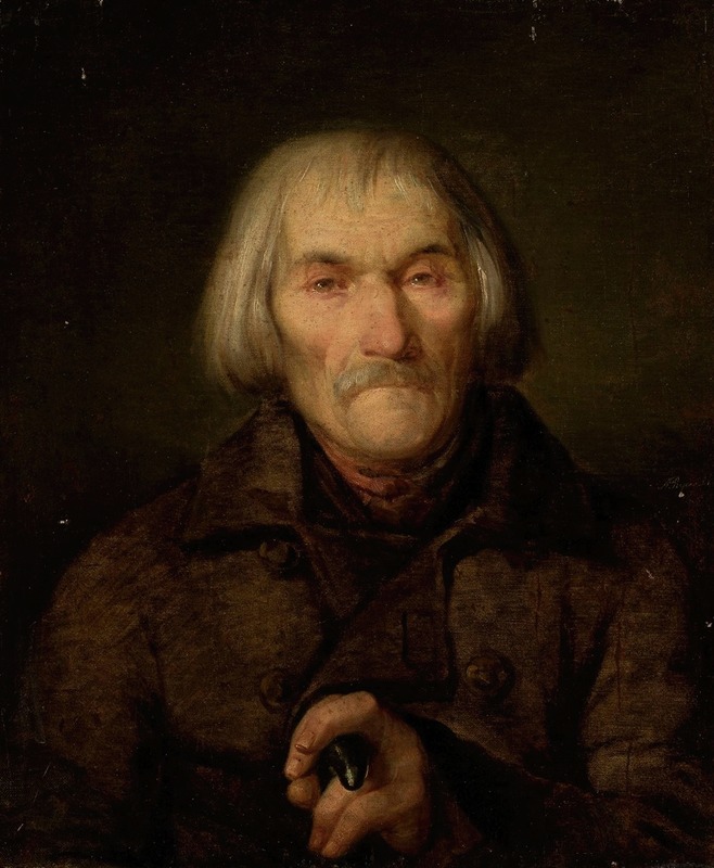 Aleksander Rycerski - Portrait of an old man