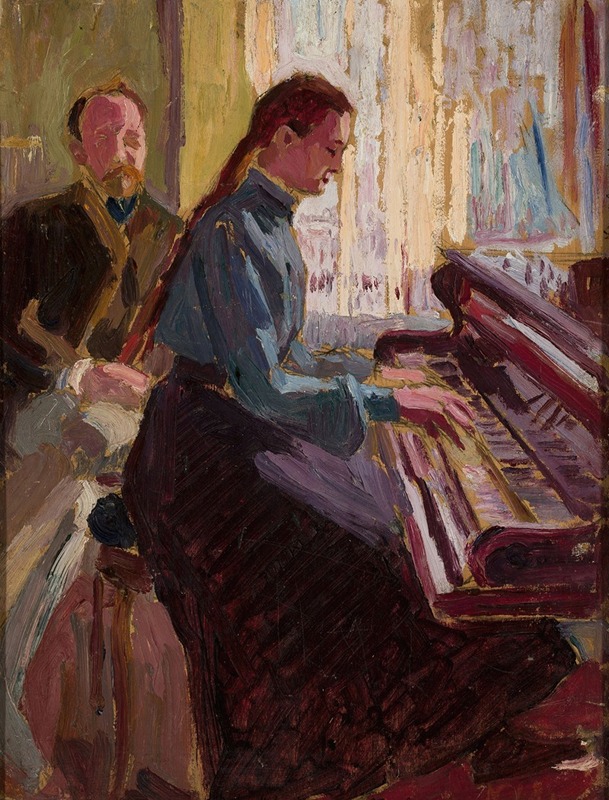 Aleksy Nowakowski - At the piano