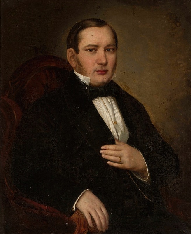 Ambroży Mieroszewski - Portrait of Mr. Lempke