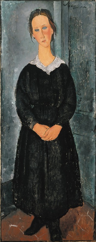 Amedeo Modigliani - La Jeune bonne (The Servant Girl) 