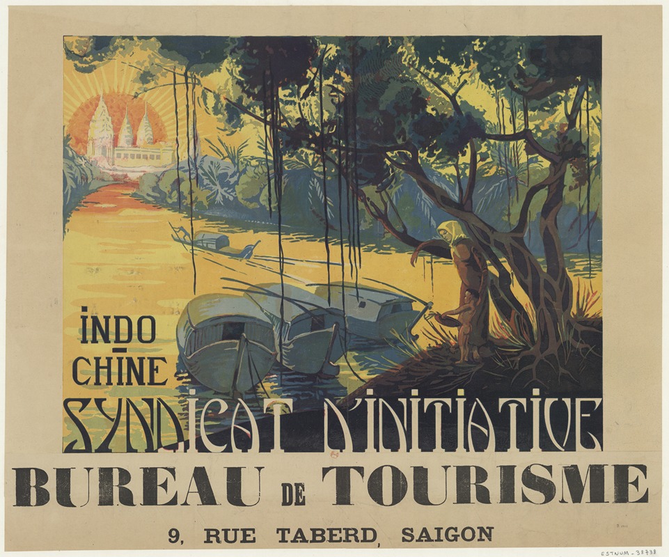 Anonymous - Indo-Chine. Syndicat d’initiative. Bureau de tourisme, 9 rue Taberd, Saigon