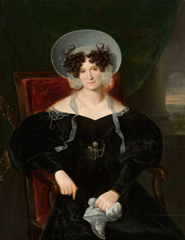 Anonymous - Portrait of Zofia Potocka née Branicka, wife of Artur