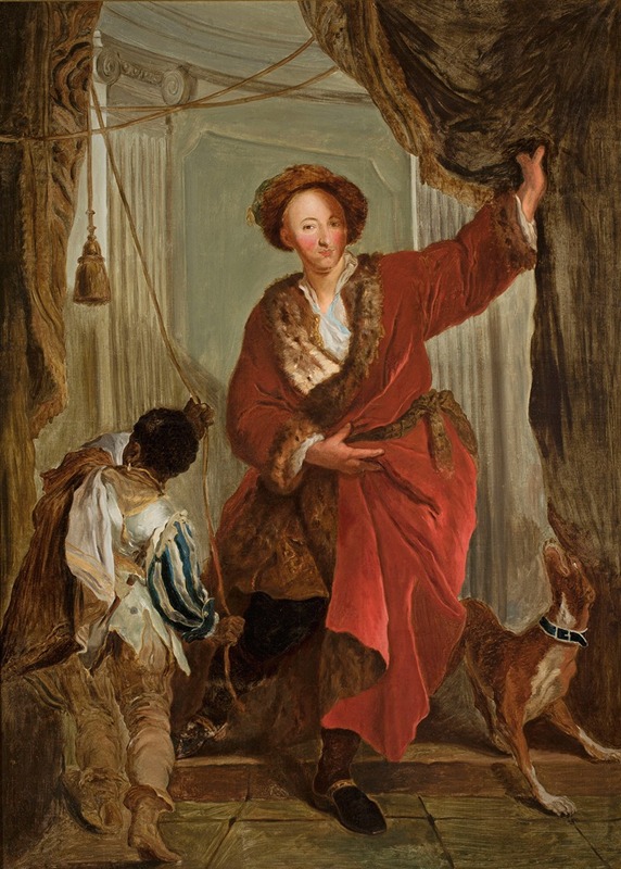 Antoine Pesne - Portrait of Friedrich Ernst von Knyphausen (1678–1731)