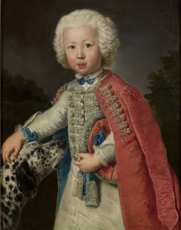 Antoine Pesne - Portrait of a boy