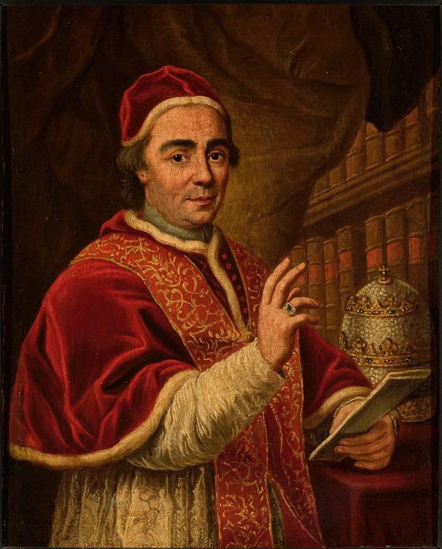 Anton Raphael Mengs - Portrait of pope Clement XIII