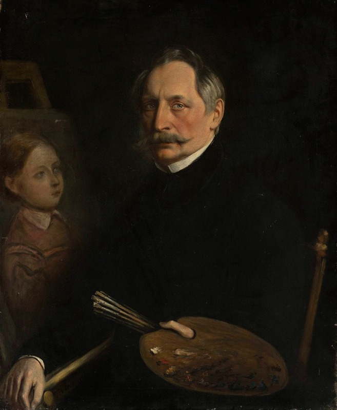 Antoni Ziemięcki - Self-portrait
