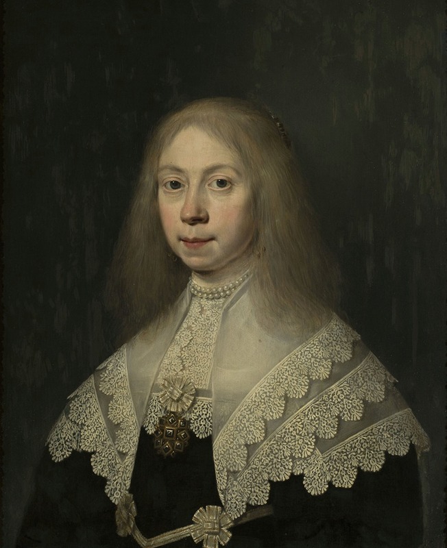 Dirck Dircksz. van Santvoort - Portrait of a young lady