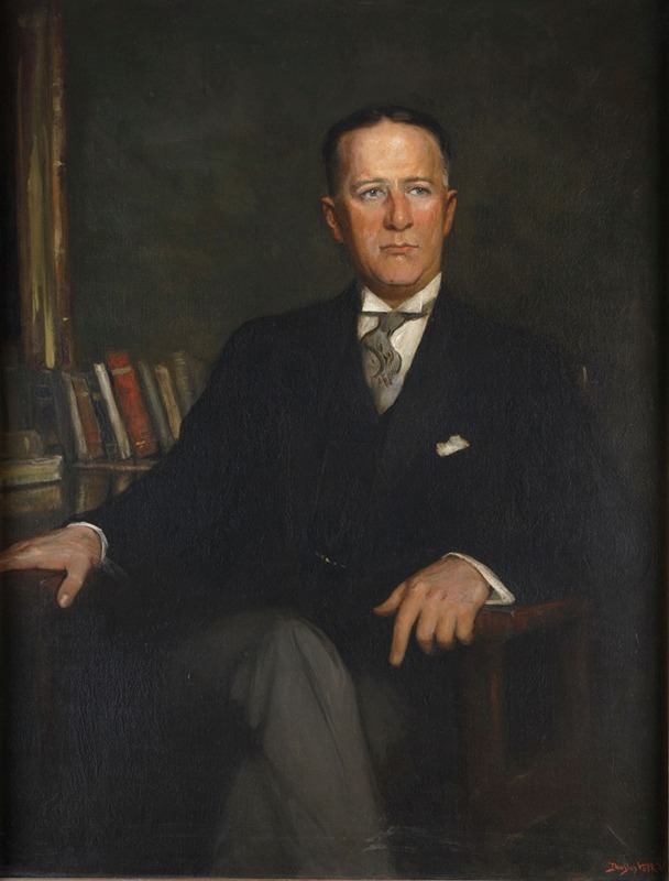 Douglas Volk - Al Smith, governor of New York