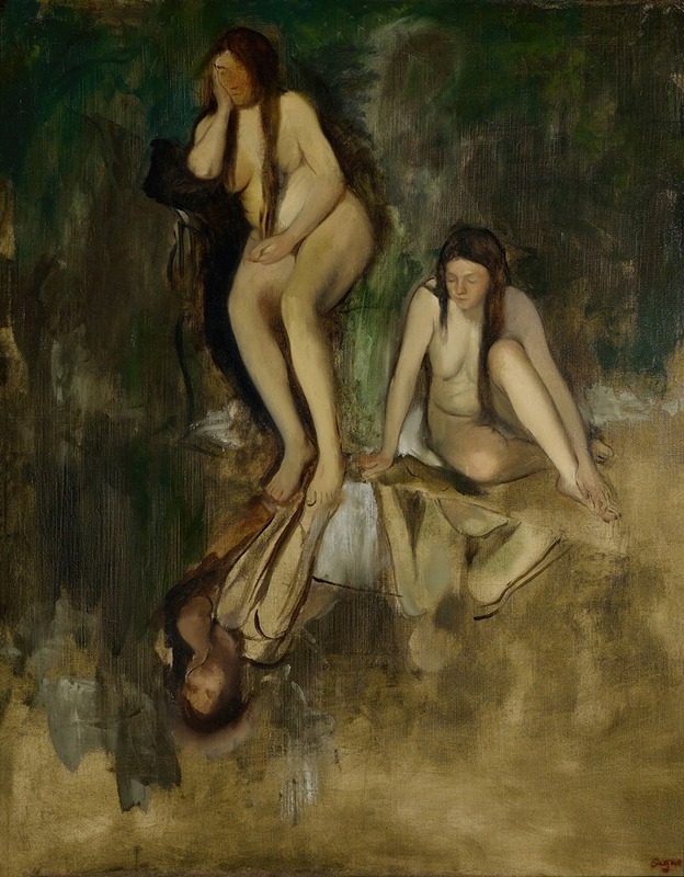 Edgar Degas - Mlle Fiocre dans le ballet La Source (Mademoiselle Fiocre in the ballet La Source)