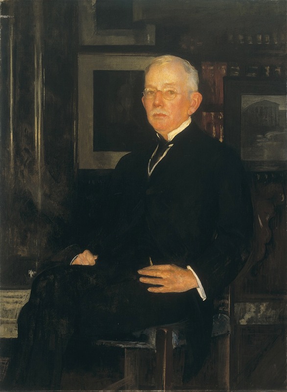 Edmund Charles Tarbell - Portrait of John Joseph Albright 