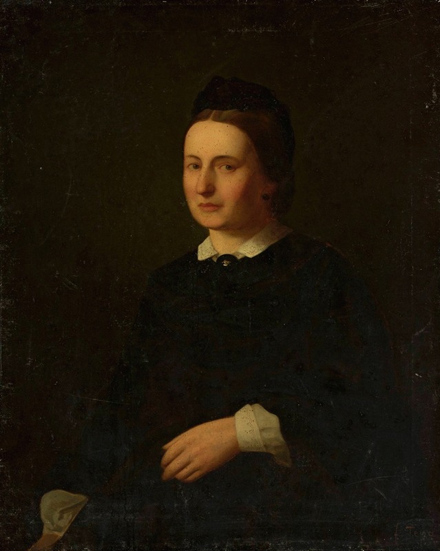 Franciszek Tepa - Portrait of Antonina Bałutowska née Massalska
