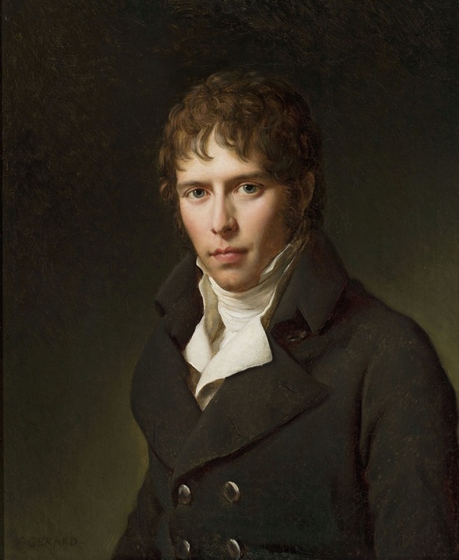 François Gérard - Portrait of Stanisław Mniszek