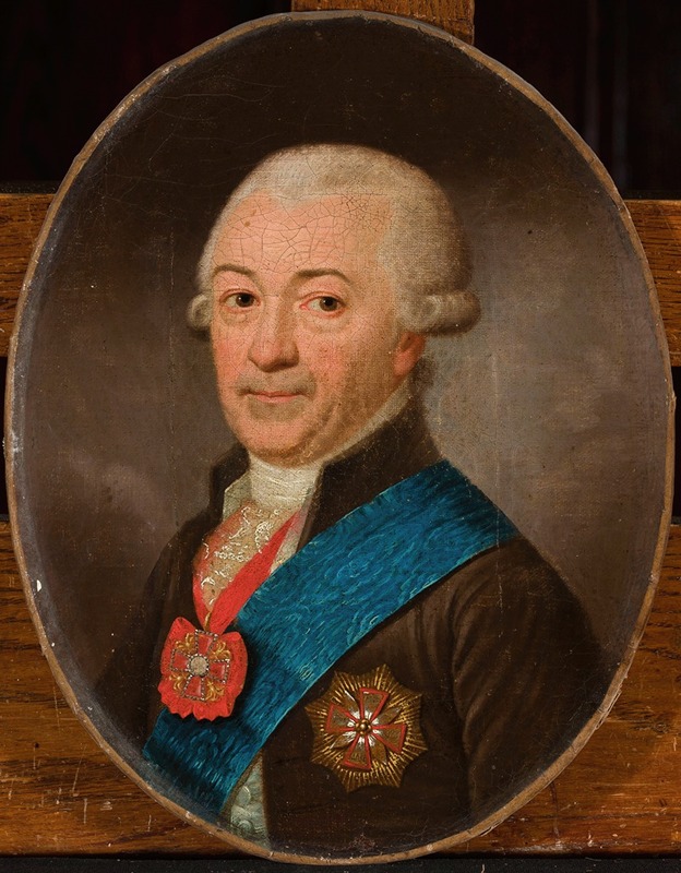 Franz Niedermann - Portrait of Prince Michał Radziwiłł