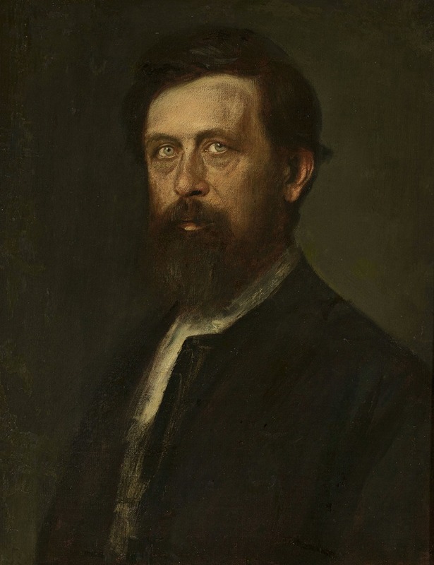 Franz von Lenbach - Portrait of Arnold Bocklin