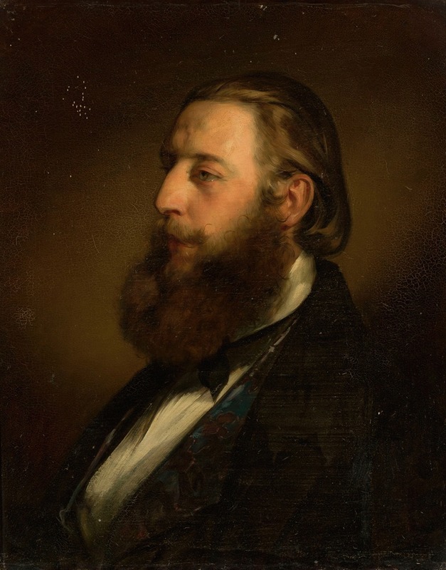 Friedrich von Amerling - Portrait of Konstanty Branicki (1824–1884)