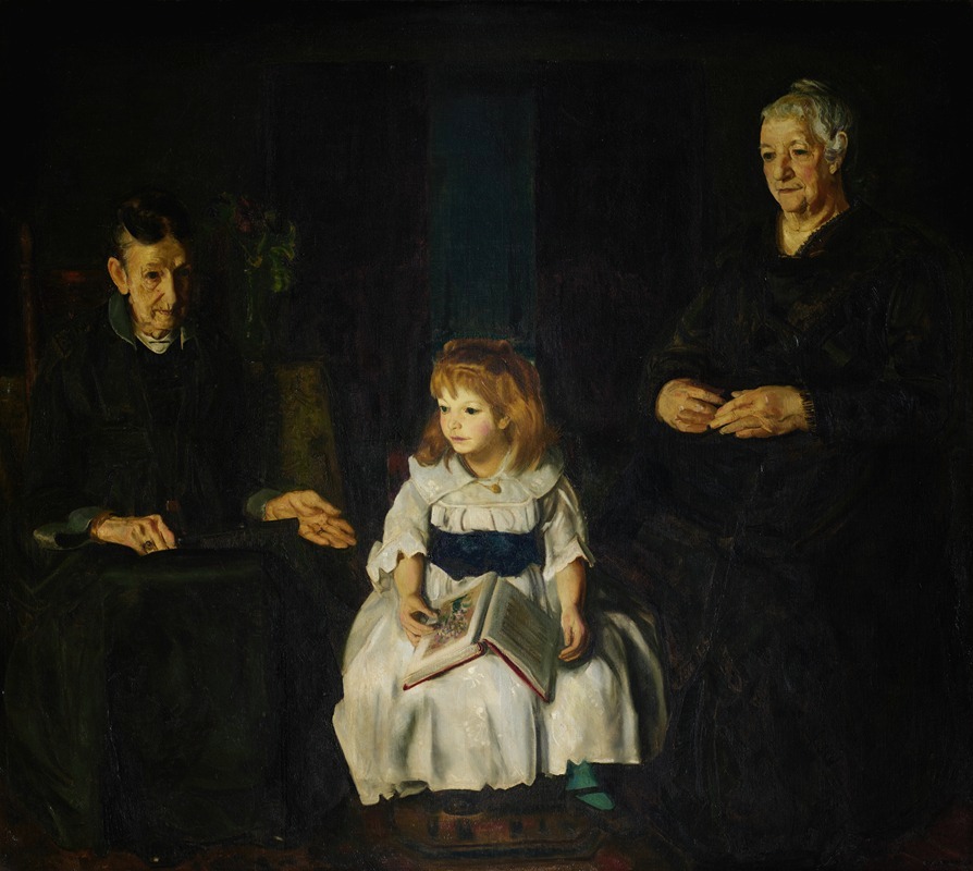 George Wesley Bellows - Elinor, Jean and Anna 