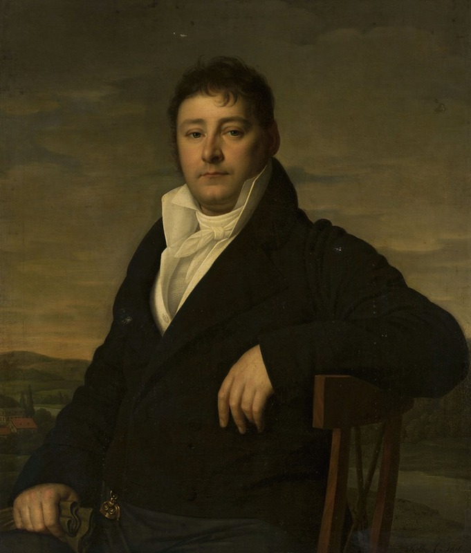 Heinrich Christoph Kolbe - Portrait of Valentin Hellmann