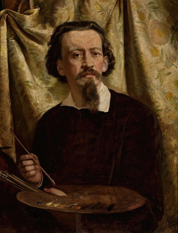 Ignacy Jasiński - Self-portrait