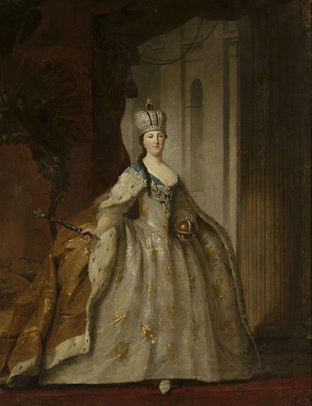 Ivan Argunov - Portrait of Catherine II