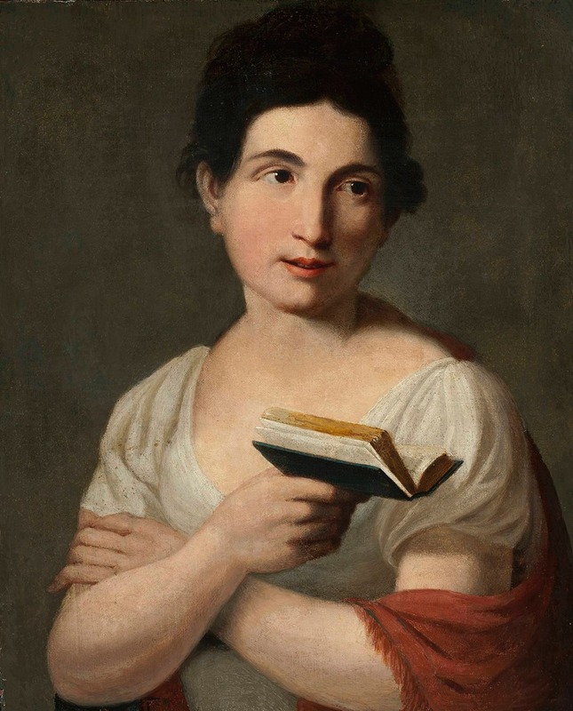 Jan Antoni Blank - Portrait of Maria Anna Filipina Malińska née Pechwell