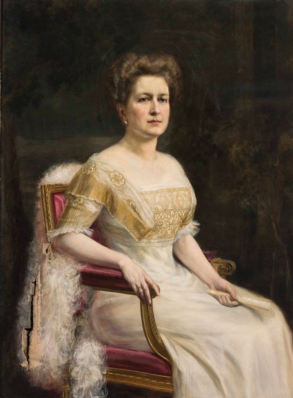 Jan Kauzik - Portrait of Stefania Kronenberg