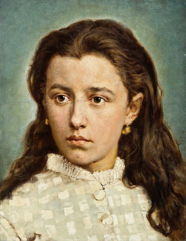 Jan Matejko - Portrait of Maria Levittoux