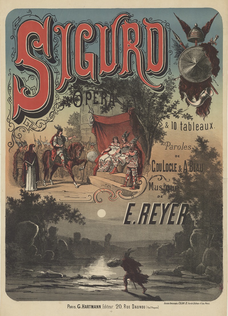 Anonymous - Sigurd. Opéra en 4 actes et 10 tableaux