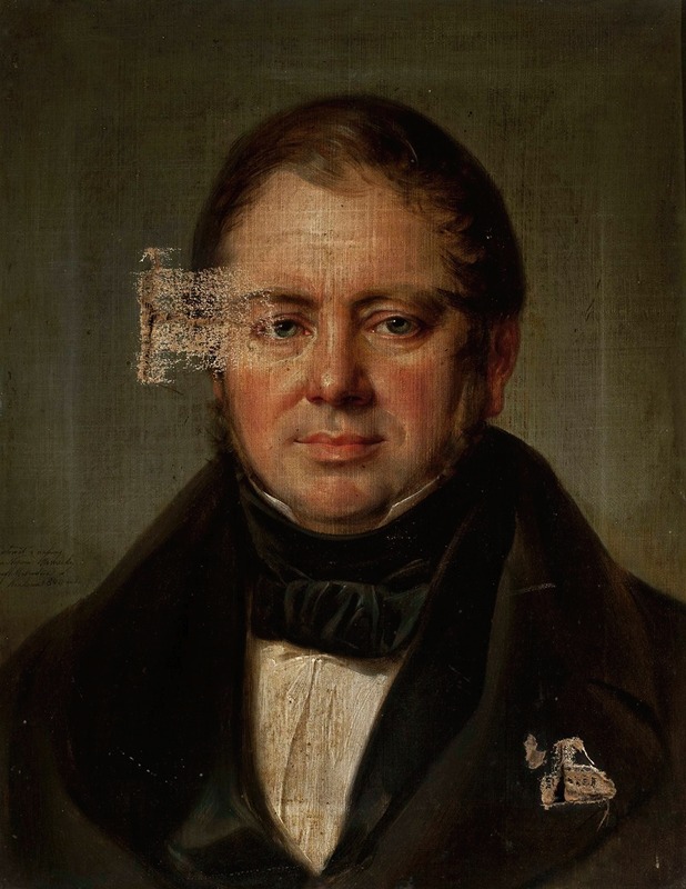 Jan Nepomucen Glowacki - Portrait of Mikołaj Tyrchowski, rector at St. Anne’s Secondary School in Kraków