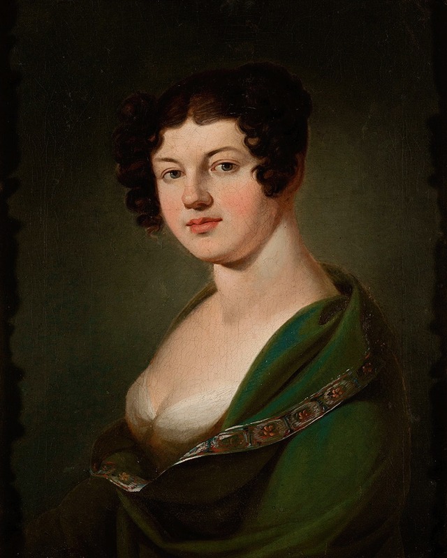Jan Rustem - Portrait of Aniela Nowicka née Popławska