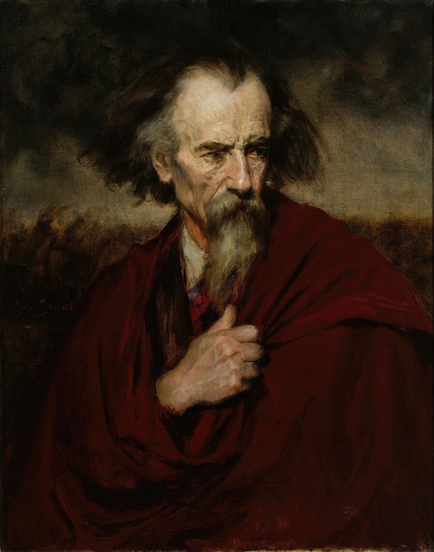 Jan Styka - Portrait of Ernest Marchia, revolutionary