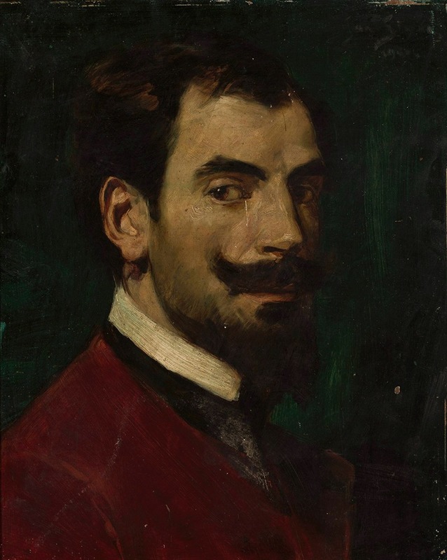 Portrait of Myrton Michalski by Jan Styka - Artvee