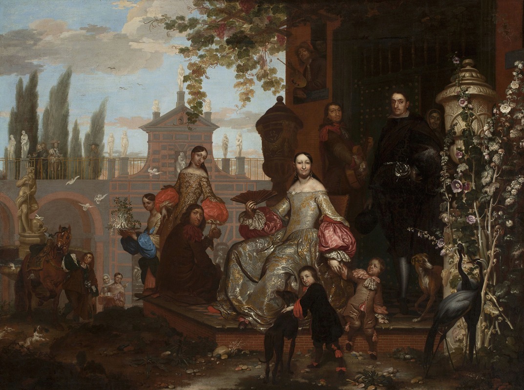 Jan van Kessel the Younger - Family portrait