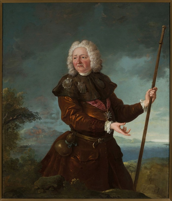 Jean-Baptiste Oudry - Portrait of a pilgrim