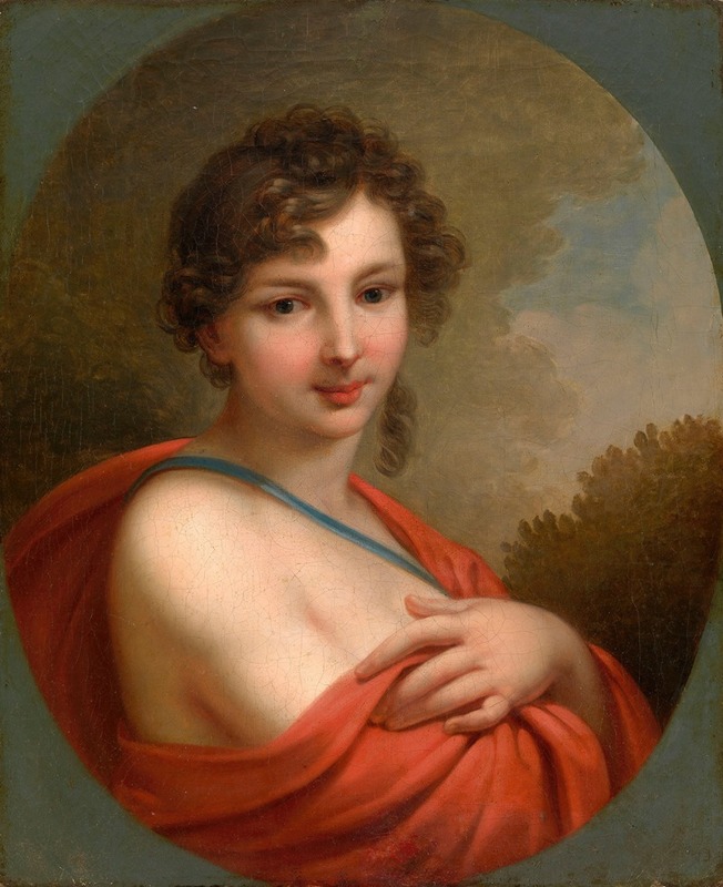 Johann Baptist von Lampi the Elder - Portrait of Elena Aleksandrovna Naryshkina (1785-1855)