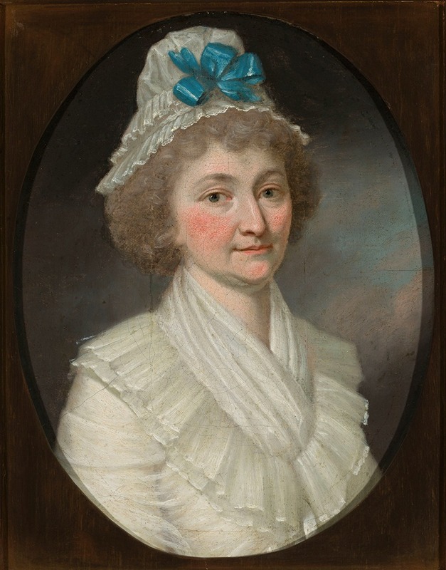 Johann Niedermann - Portrait of Magdalena Węglińska