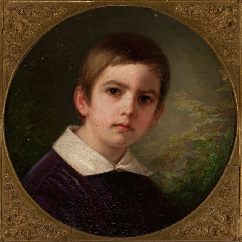 Johannes Samuel Otto - Childhood portrait of Ferdynand Radziwiłł