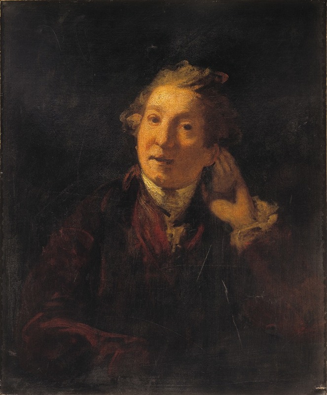 Sir Joshua Reynolds - Self Portrait of the Artist as a Deaf Man