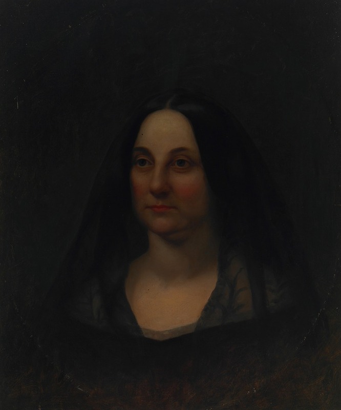 Lars Gustaf Sellstedt - Portrait of Mrs. Millard Fillmore