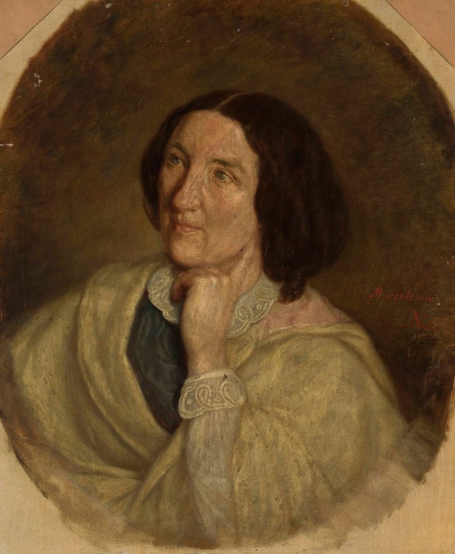 Leon Kapliński - Portrait of Izabela Działyńska née Czartoryska